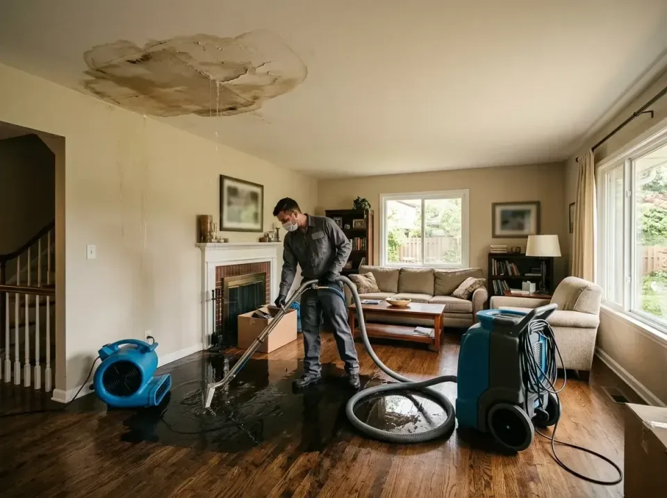attic-pipe-burst-ceiling-drip-008 — frequently asked questions, Water Damage Restoration & Carpet Care in Star Valley Ranch,…